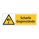 Scharfe Gegenstände