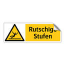 Rutschige Stufen