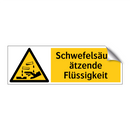 Schwefelsäure ätzende Flüssigkeit