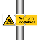 Warnung Bootfahren