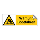 Warnung Bootfahren