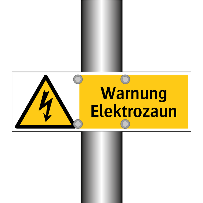 Warnung Elektrozaun