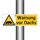 Warnung vor Dachs