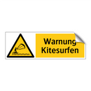 Warnung Kitesurfen