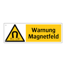 Warnung Magnetfeld
