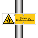 Warnung vor Lichtbogenentladung