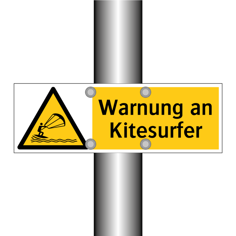 Warnung an Kitesurfer