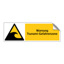 Warnung Tsunami-Gefahrenzone