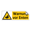 Warnung vor Enten