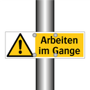 Arbeiten im Gange