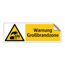 Warnung Großbrandzone