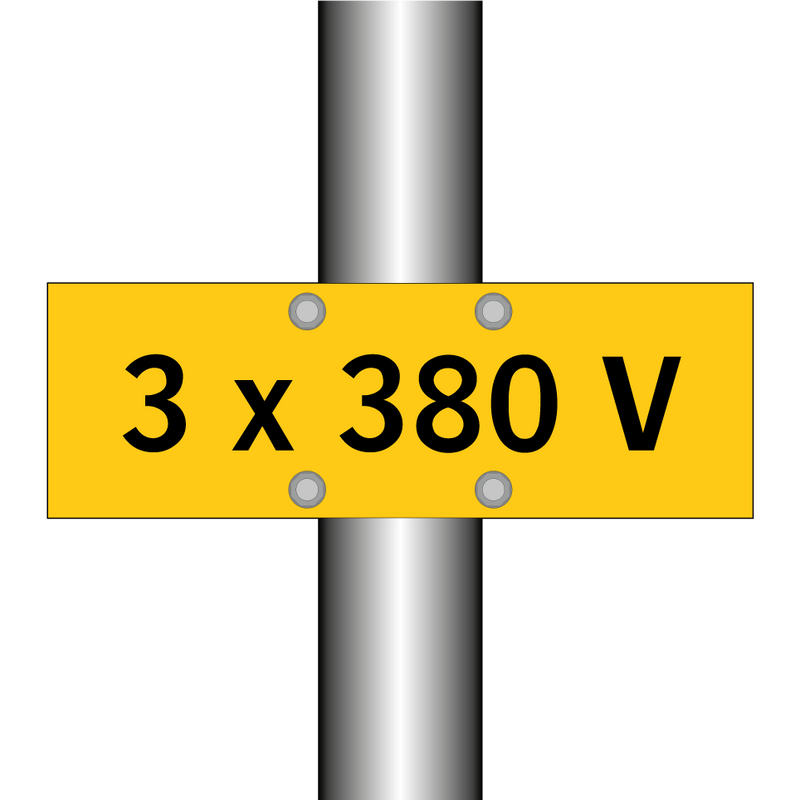3 x 380 V