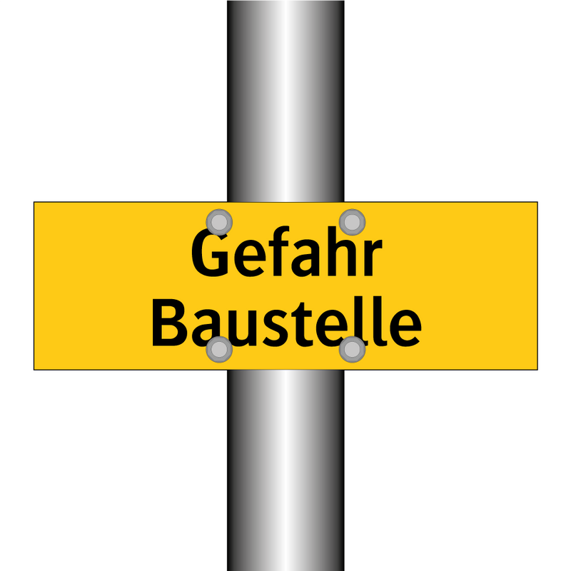 Gefahr Baustelle