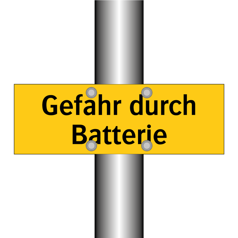 Gefahr durch Batterie
