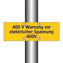 400 V Warnung vor elektrischer Spannung 400V