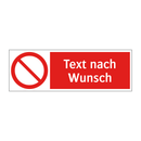 Gestalte deine eigenen Verbotsschilder