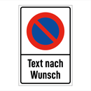 Gestalte deine eigenen Parkschilder