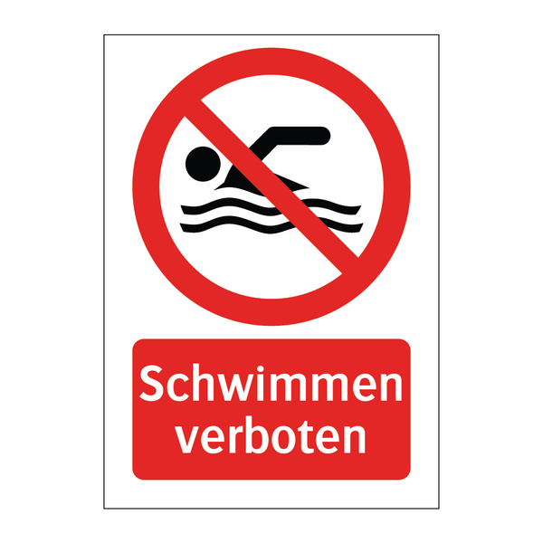 Schwimmen verboten & Schwimmen verboten & Schwimmen verboten & Schwimmen verboten