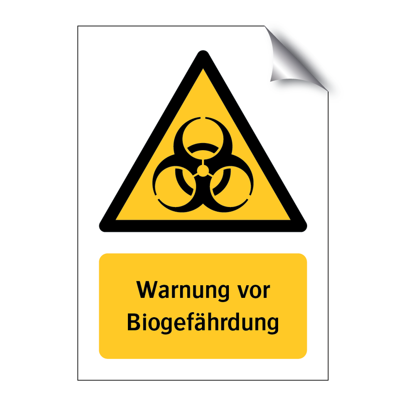 Warnung vor Biogefährdung & Warnung vor Biogefährdung & Warnung vor Biogefährdung